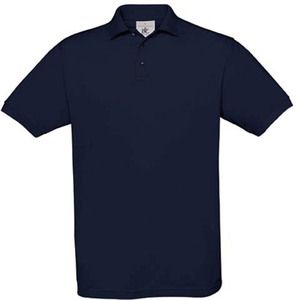 B&C CGSAF - Polo Piqué Homme Marine