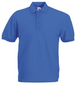 Fruit of the Loom SC63402 - Polo Homme Piqué Royal Blue