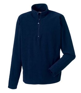 Russell RU881M - Sweat Zippé Microfibre Polaire French Navy