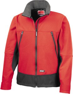 Result R120 - Veste D'activitÉ Softshell Rouge/Noir