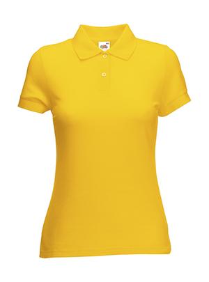 Fruit of the Loom 63-212-0 - Ladies Polo Blended Fabric