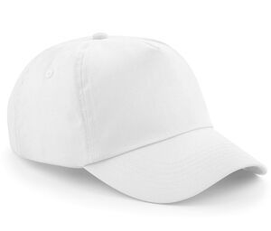 Beechfield BC010 - Casquette 5 Panel Original Blanc