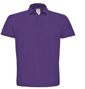 B&C CGPUI10 - Polo à Manches Courtes pour Homme Purple