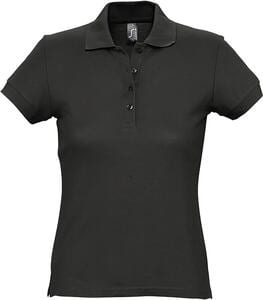 SOL'S 11338 - PASSION Polo Femme Noir