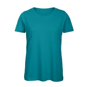 B&C BC02T - Tee-Shirt Femme 100% Coton Real Turquoise