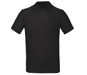 B&C BC400 - Polo 100% Bio Homme Noir