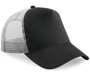 Beechfield BF640 - Casquette Trucker Américaine Black/Light Grey