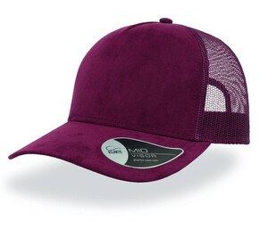 ATLANTIS AT196 - Casquette style trucker en faux daim