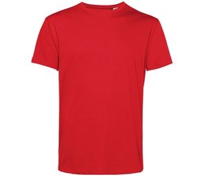 B&C BC01B - T-Shirt Biologique Homme Col Rond 150 Rouge