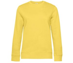 B&C BCW01Q - Sweat manches droites 280 QUEEN Yellow Fizz