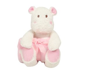 MUMBLES MM606 - Peluche hippopotame et couverture