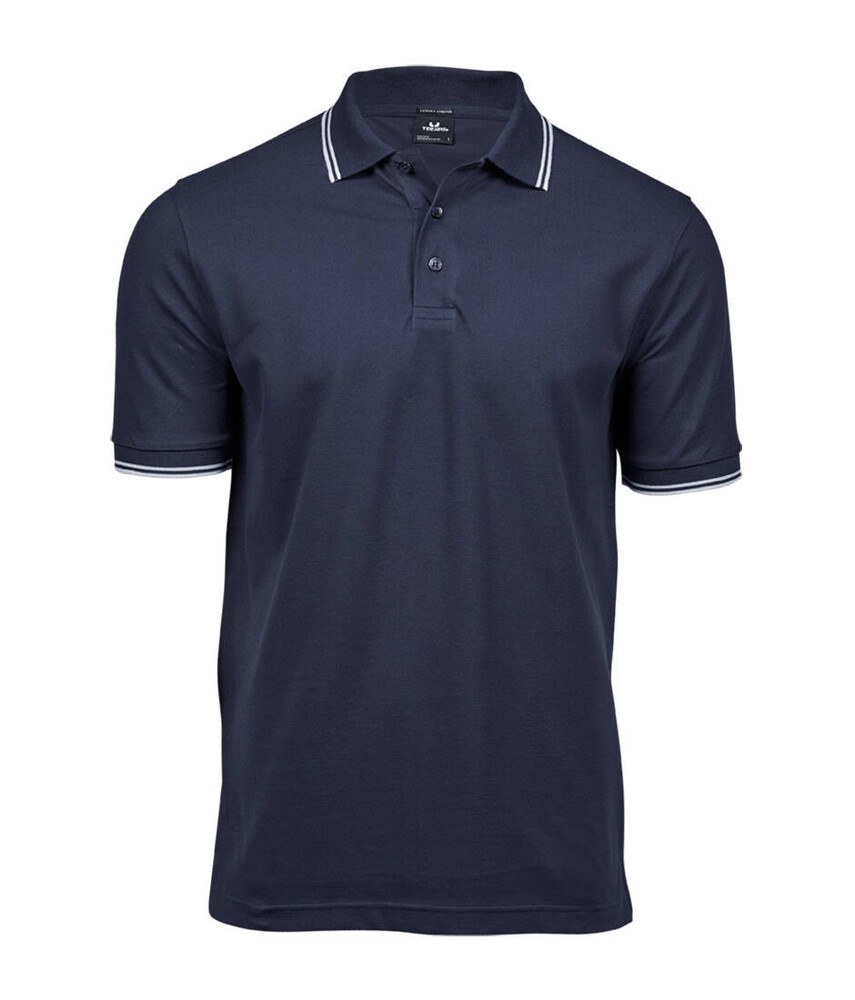 TEE JAYS TJ1407 - Polo homme col et manches contrastés