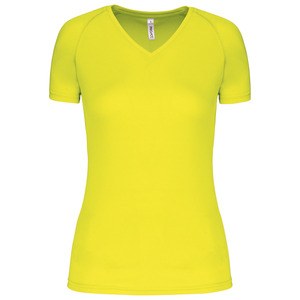 Proact PA477 - T-shirt de sport manches courtes col v femme