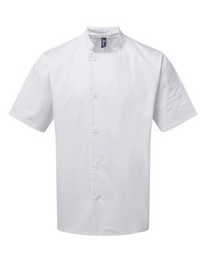 Premier PR900 - Veste chef cuisinier manches courtes "Essential"