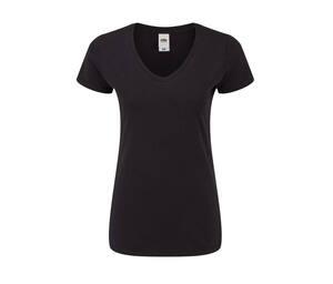 FRUIT OF THE LOOM SC155 - T-shirt femme col V