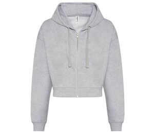 AWDIS JH065 - Sweat court zippé femme