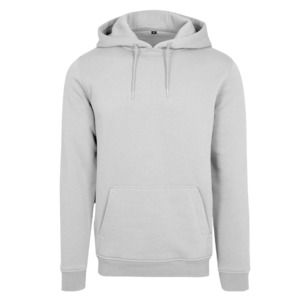 BUILD YOUR BRAND BY011 - Sweat capuche lourd Light Asphalt