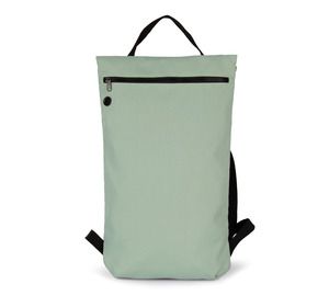 Kimood KI0183 - Sac à dos plat recyclé style urbain Sage