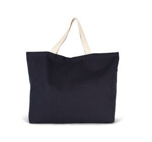 Kimood KI0297 - Sac shopping XXL Navy / Natural