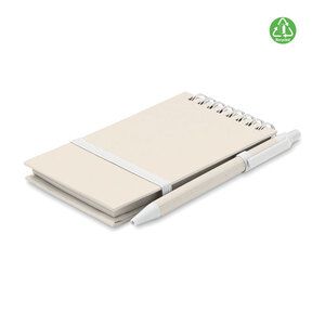 GiftRetail MO6837 - MITO SET Carnet en carton de lait recyclé