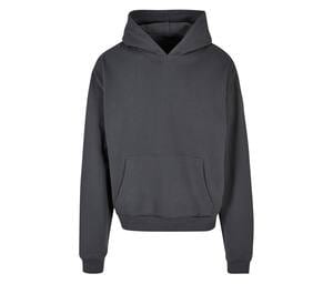 BUILD YOUR BRAND BY162 - Sweat à capuche lourd Dark Grey