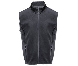 BLACK&MATCH BM500 - Bodywarmer polaire contrasté