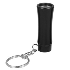 EgotierPro 36074 - PORTE-CLÉS TRUMP TORCHE NEGRO METALIZADO