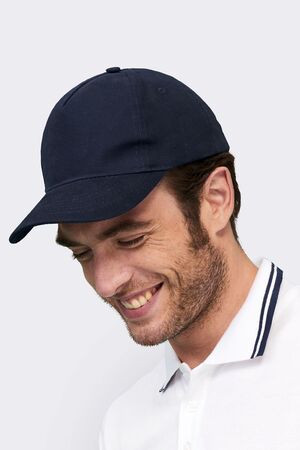 SOLS 00594 - LONG BEACH Casquette 5 Panneaux