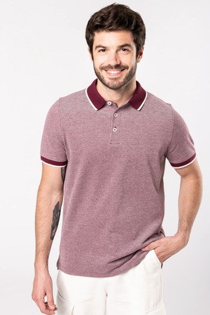 Kariban K266 - Polo bicolore homme