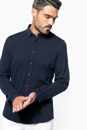 Kariban K508 - Chemise maille piquée manches longues