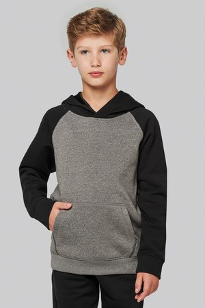 Proact PA370 - Sweat à capuche bicolore enfant