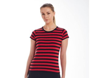 MANTIS MT110S - Tee-shirt rayé femme