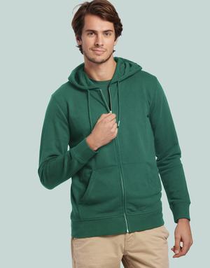 Les Filosophes MONTAIGNE - Hoodie Zippé Unisexe coton bio Made in France