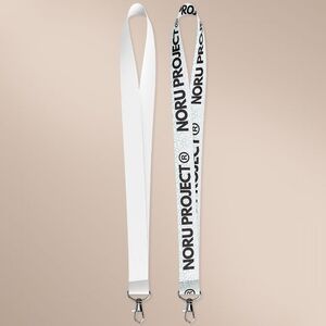 EgotierPro 390962CARAS - Lanière en polyester pour sublimation - 100 pcs. LANYARD