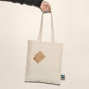 EgotierPro 52526 - Sac en Coton Fairtrade 180 gr/m² avec Anses 70cm SCAR