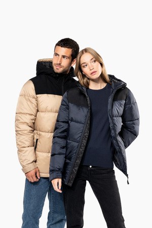 Kariban K6163 - Parka matelassée à capuche bi-ton unisexe